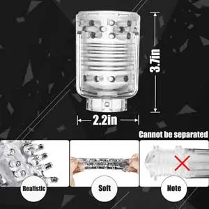 10 Modes Automatic Thrusting Rotating Male Masturbator Inner Cup