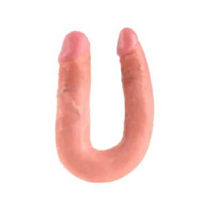 13-inch Pipedream Massive U-shaped Nude Double-ended Penis Dildo