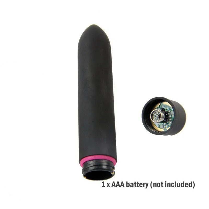 14 Salt and Pepper Fox Tail with Silicone Plug