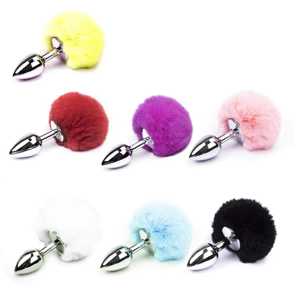 3 Bunny Tail Plug