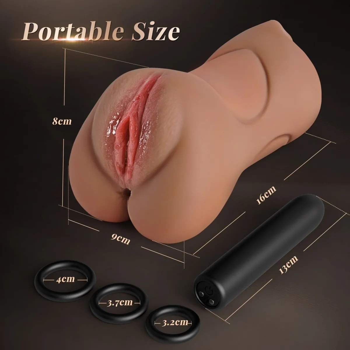 3 in 1 Realistic Blowjob Simulator Pocket Pussy