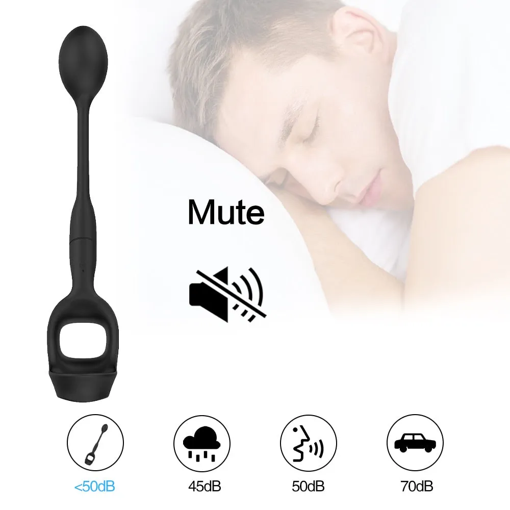 3 in 1 Vibrating Prostate Massager with Cock Ring