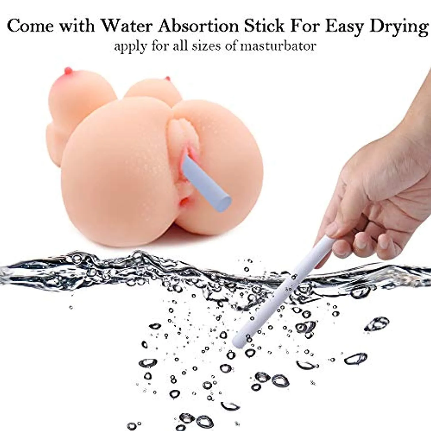 3D Realistic Silicone Love Doll Torso With Breast Masturbator For Anus