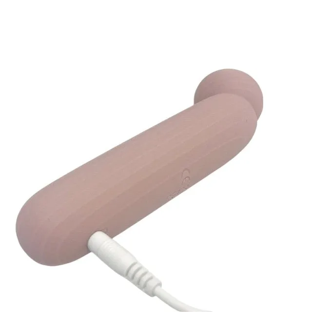 Aparat de masaj DREAMTOYS Nude Liv Pressure Point Vibrator. 10 funcții de vibrație. rezistent la apă IPX6. culoare roz