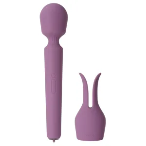 Aparat de masaj interactiv SVAKOM Emma Neo 2. vibrator wand cu funcție de încălzire. control prin aplicație. mov
