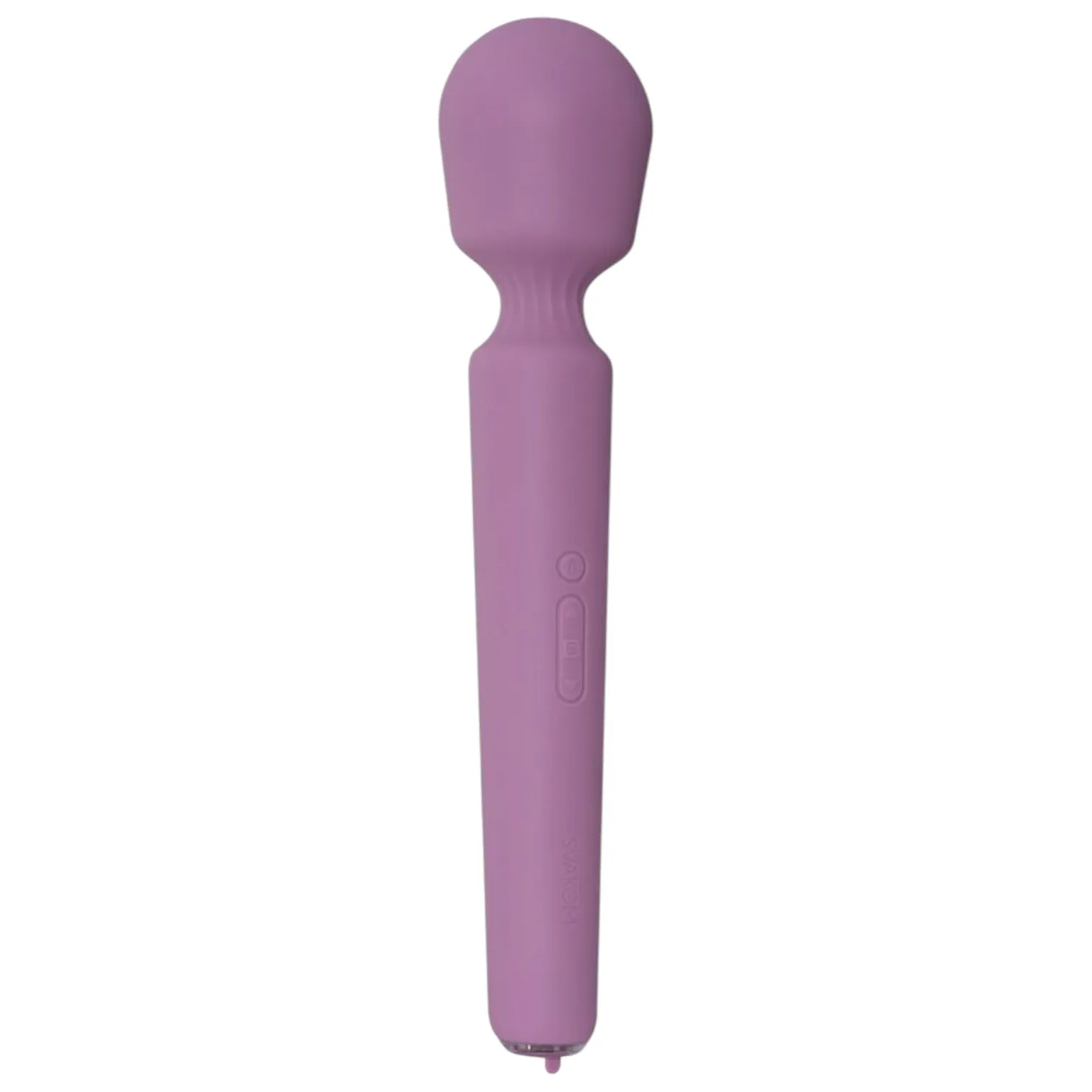Aparat de masaj interactiv SVAKOM Emma Neo 2. vibrator wand cu funcție de încălzire. control prin aplicație. mov