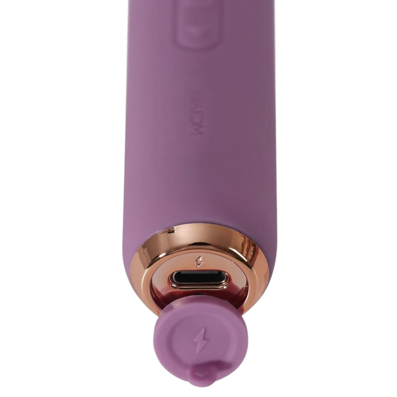 Aparat de masaj interactiv SVAKOM Mini Emma Neo. vibrator wand cu 6 funcții de vibrație. control prin aplicație. mov