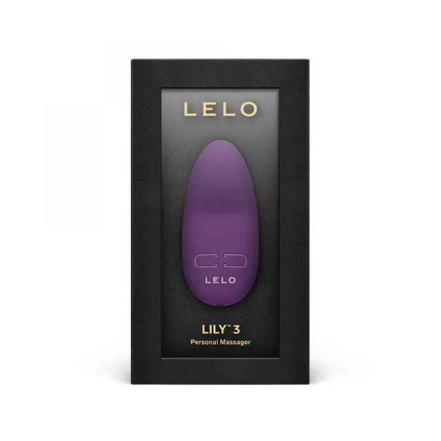 Aparat de masaj LELO LILY 3 Personal Massager. pentru corp și zone intime. cu 10 funcții de vibrație. mov
