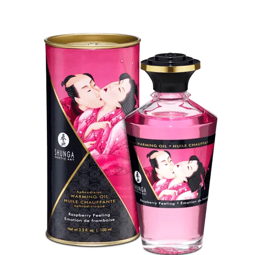 Aphrodisiac Raspberry Warming Oil for Erogenous Zones 100 ml