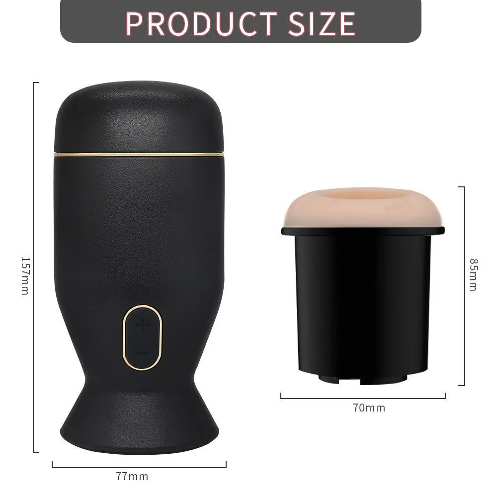 Automatic Retractable Rotating Vibration Penis Electric Exerciser Sex Toys
