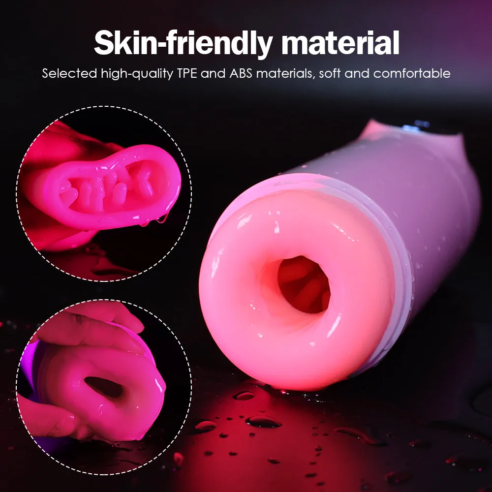 Automatic Sucking Rotating Penis Masturbation Cup - Blowjob Male Masturbator Sex Toys for Men