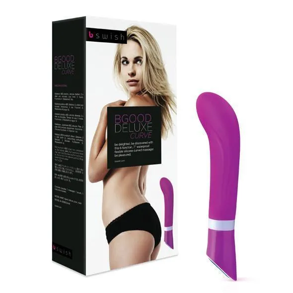B Swish - Bgood Deluxe Curve Vibrator (Violet)