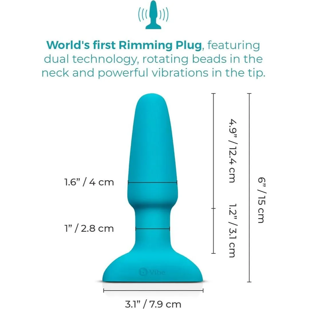 B-Vibe Rimming Plug 2 Vibrating Butt Plug