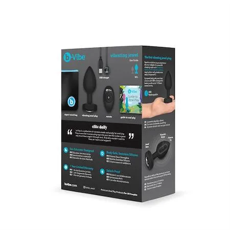 b-Vibe Vibrating Jewel Plug