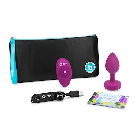 b-Vibe Vibrating Jewel Plug