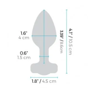 b-Vibe Vibrating Jewel Plug