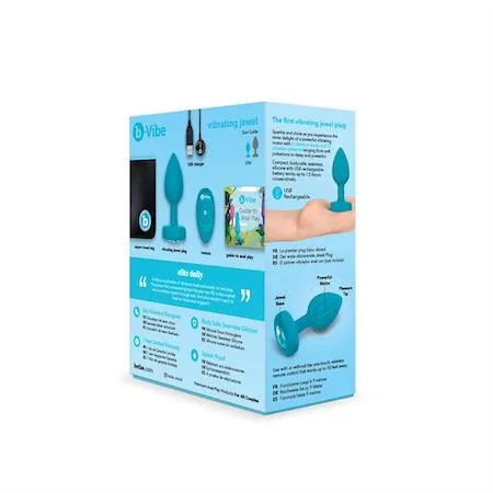 b-Vibe Vibrating Jewel Plug