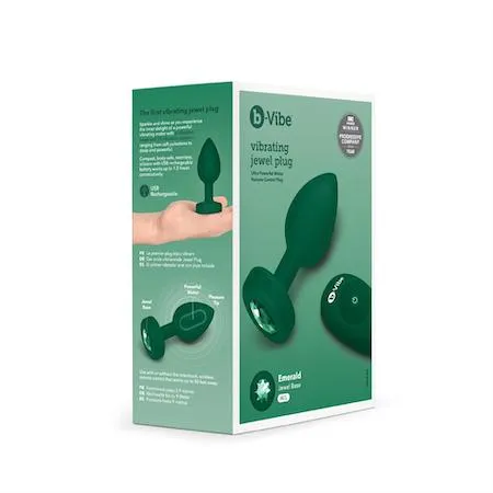 b-Vibe Vibrating Jewel Plug