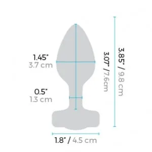 b-Vibe Vibrating Jewel Plug