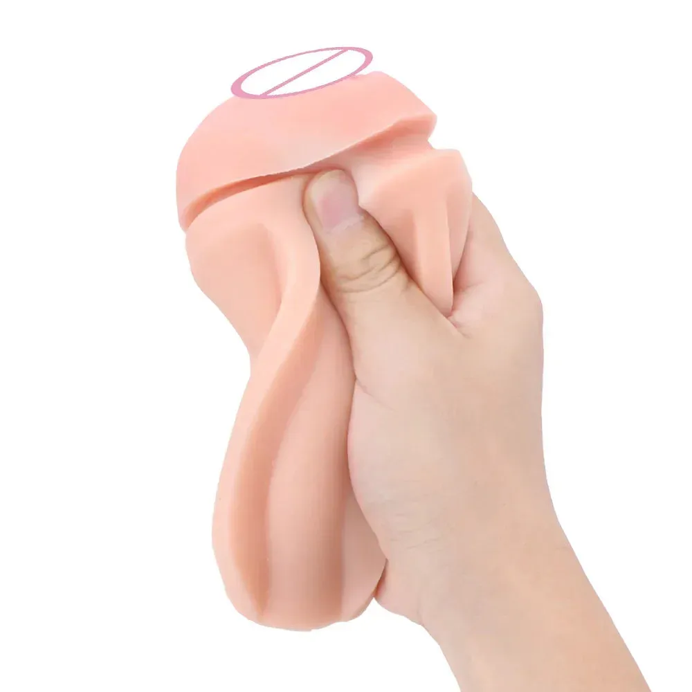 Beer Bottle Men Masturbation Cup - Realistic Vagina Pocket Pussy Male Sex Toys