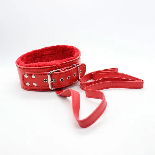 Beginner couple's Red Bondage Set of 7 pcs