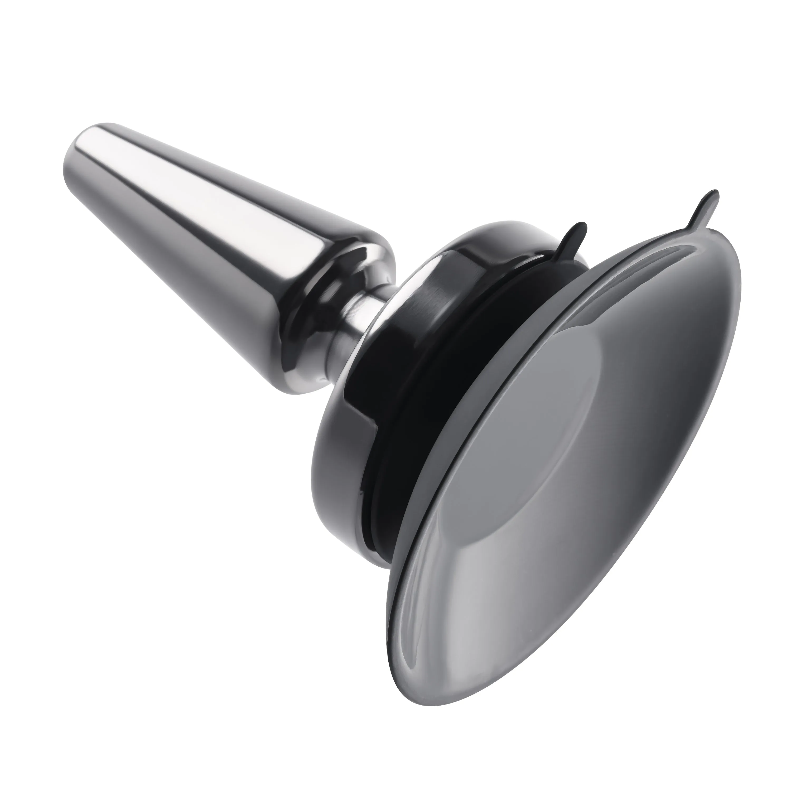 Beginner Metal Plug - Vibrating Metal Plug With Suction Cup Base