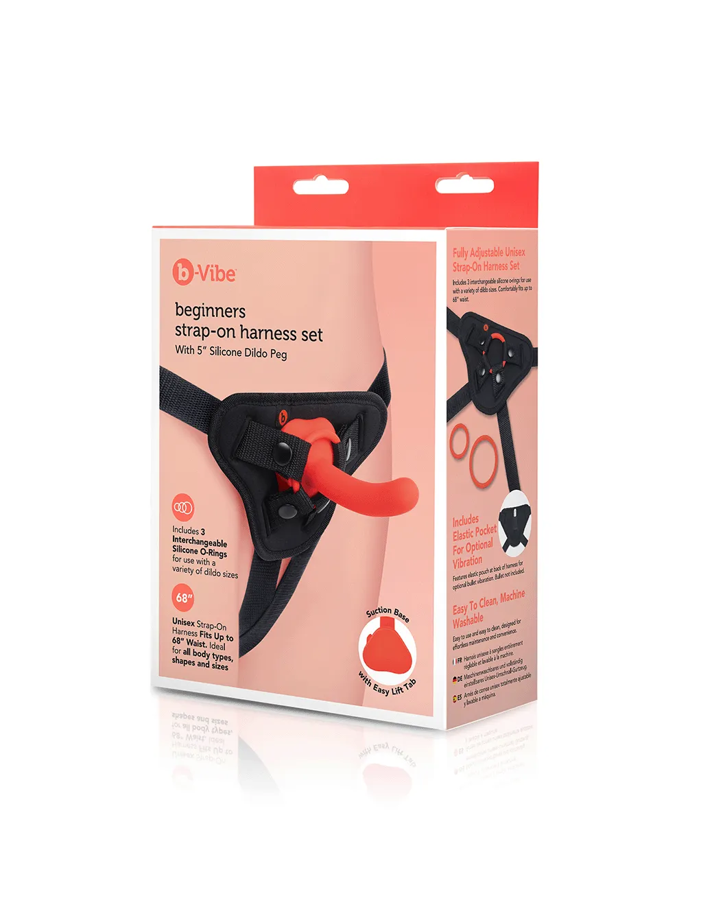 Beginner's Strap-On Harness Set w. 5in Peg