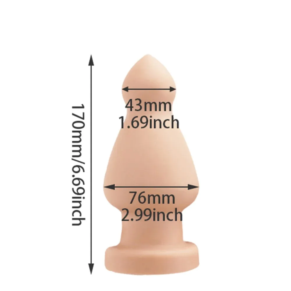 Big Anal Dildo Butt Plug - Premium Silicone Anal Plug Dilator Sex Toys for Women