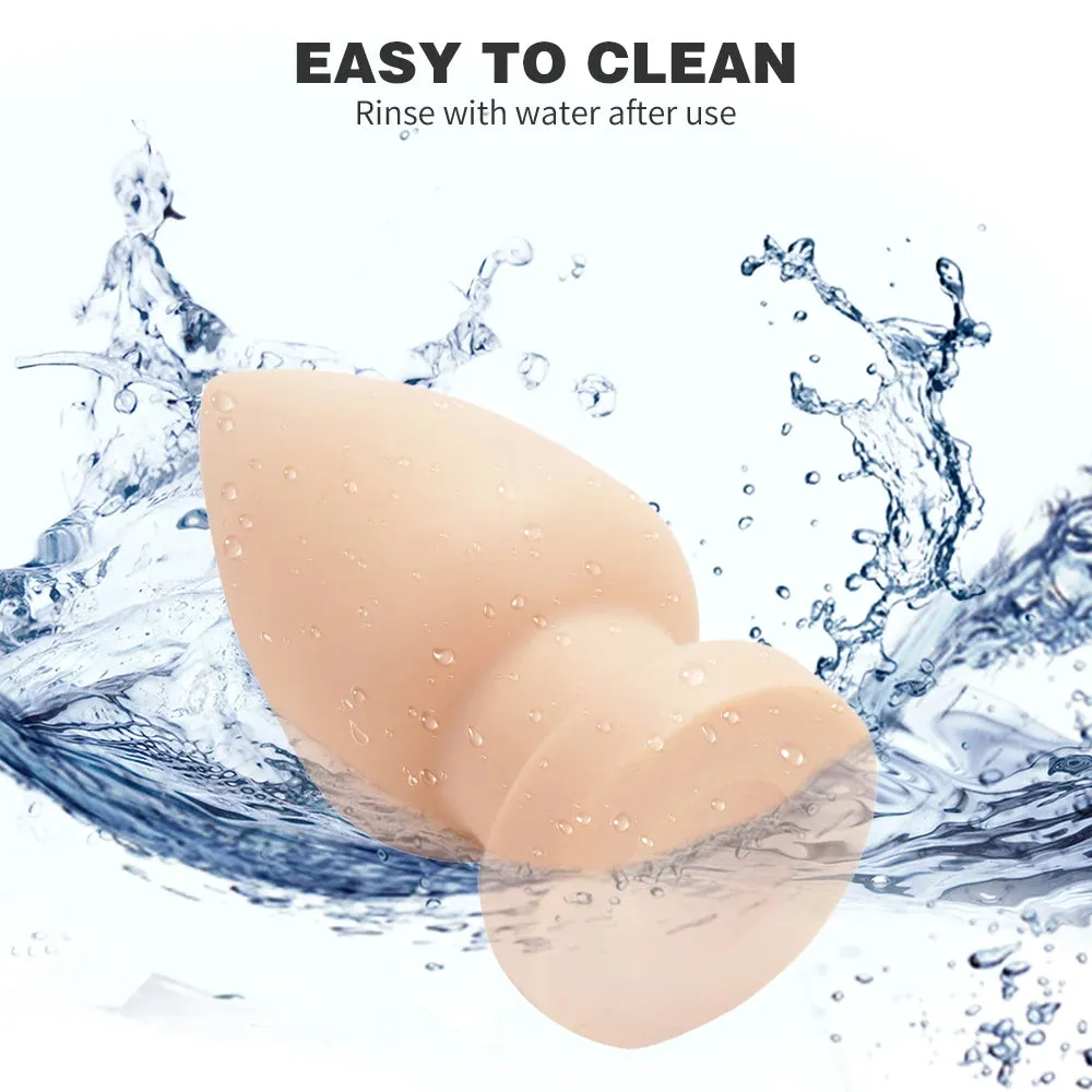 Big Anal Dildo Butt Plug - Premium Silicone Anal Plug Dilator Sex Toys for Women