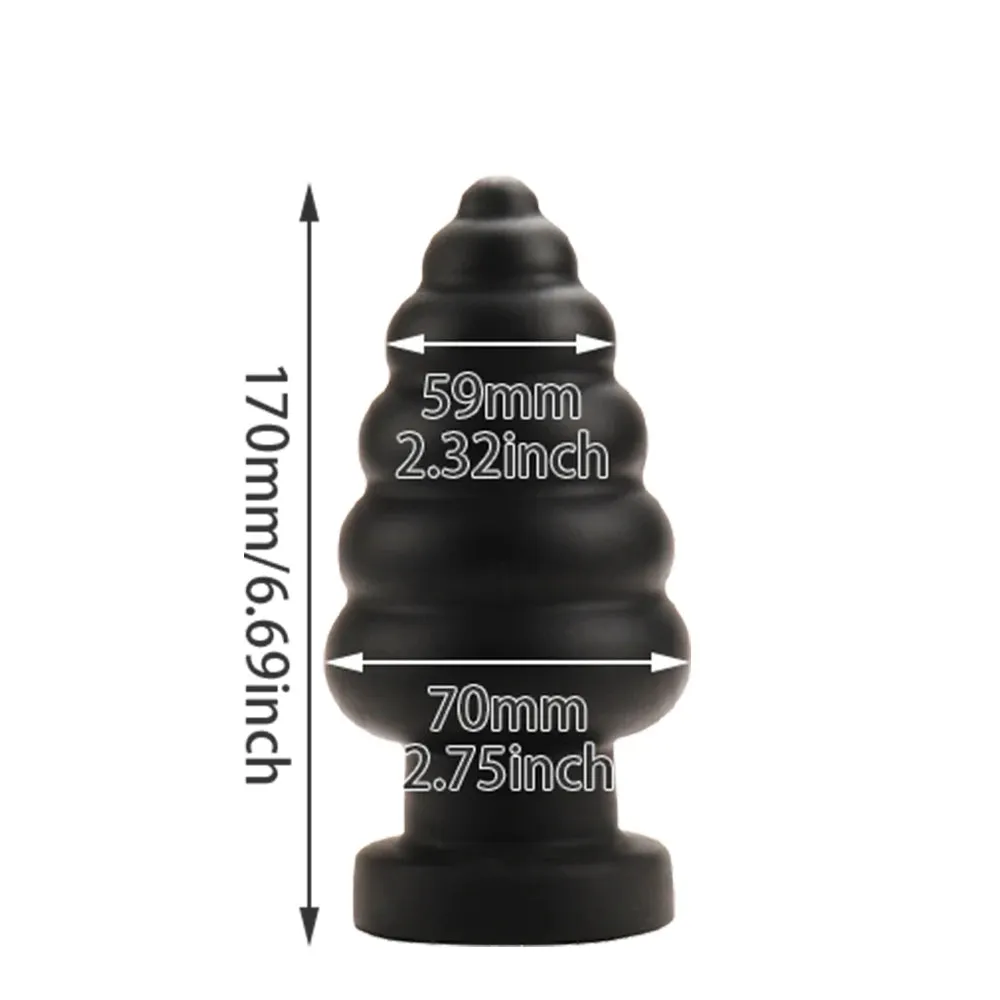 Big Anal Dildo Butt Plug - Premium Silicone Anal Plug Dilator Sex Toys for Women
