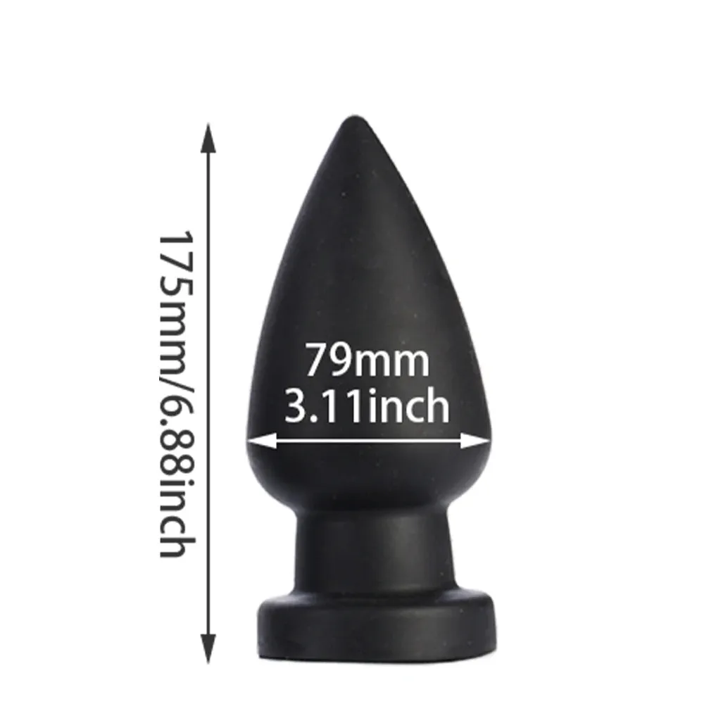 Big Anal Dildo Butt Plug - Premium Silicone Anal Plug Dilator Sex Toys for Women