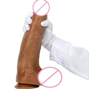 Big Giant Realistic Dildo Anal Plug - 13-inch  Huge Anal Dilator Butt Plug Sex Toys