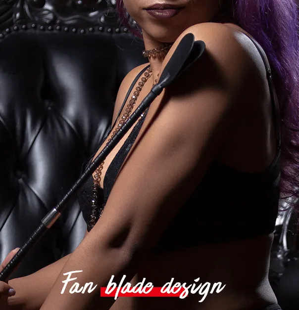 Blush Bondage Boutique Faux Leather Crop