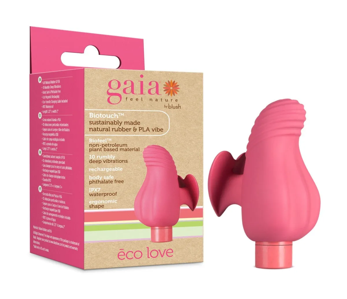 Blush Gaia Plant-Based 3 Clitoral Vibrator