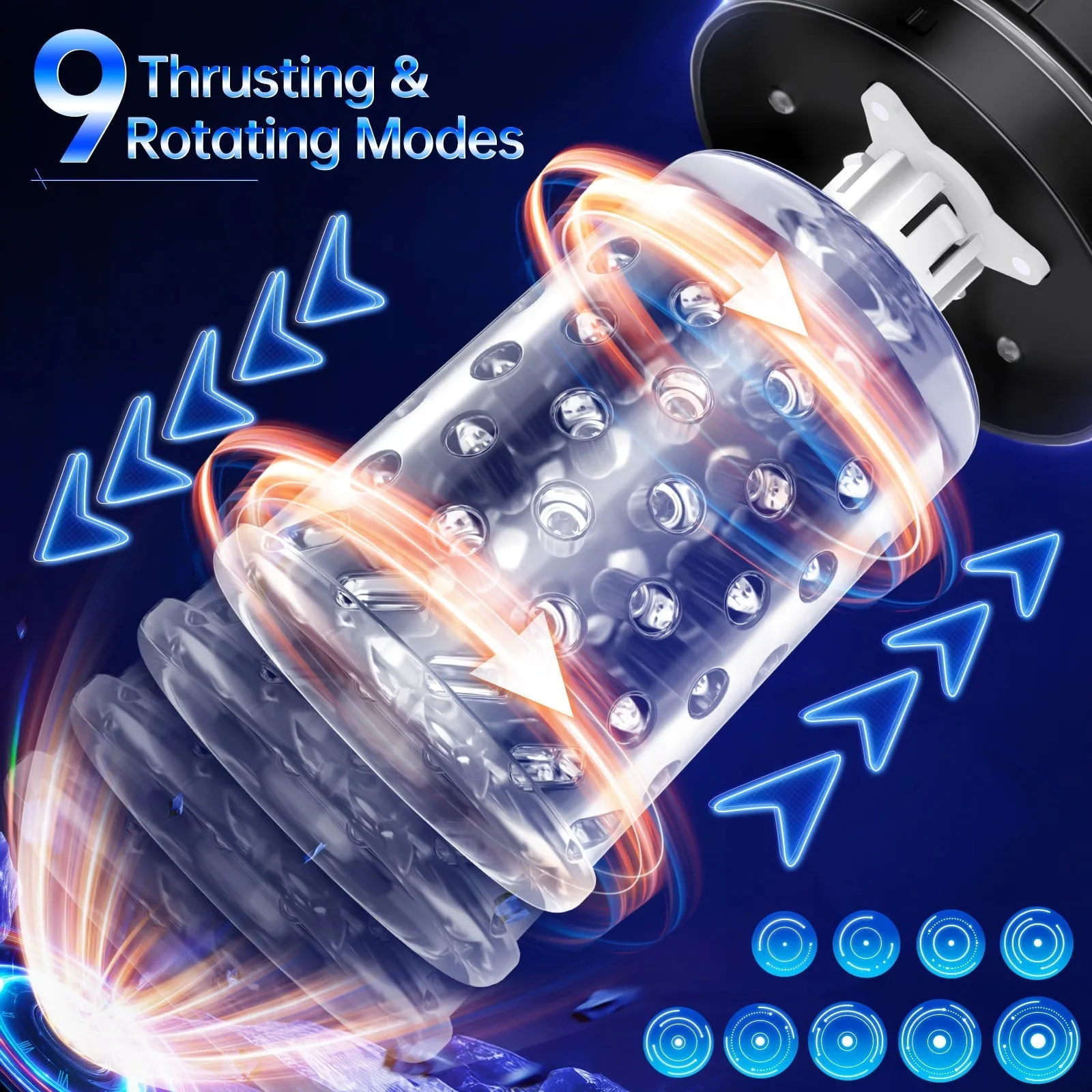 Bongo | 3 in 1 Automatic Male Masturbator with LCD Dsiplay Male Sex Toy