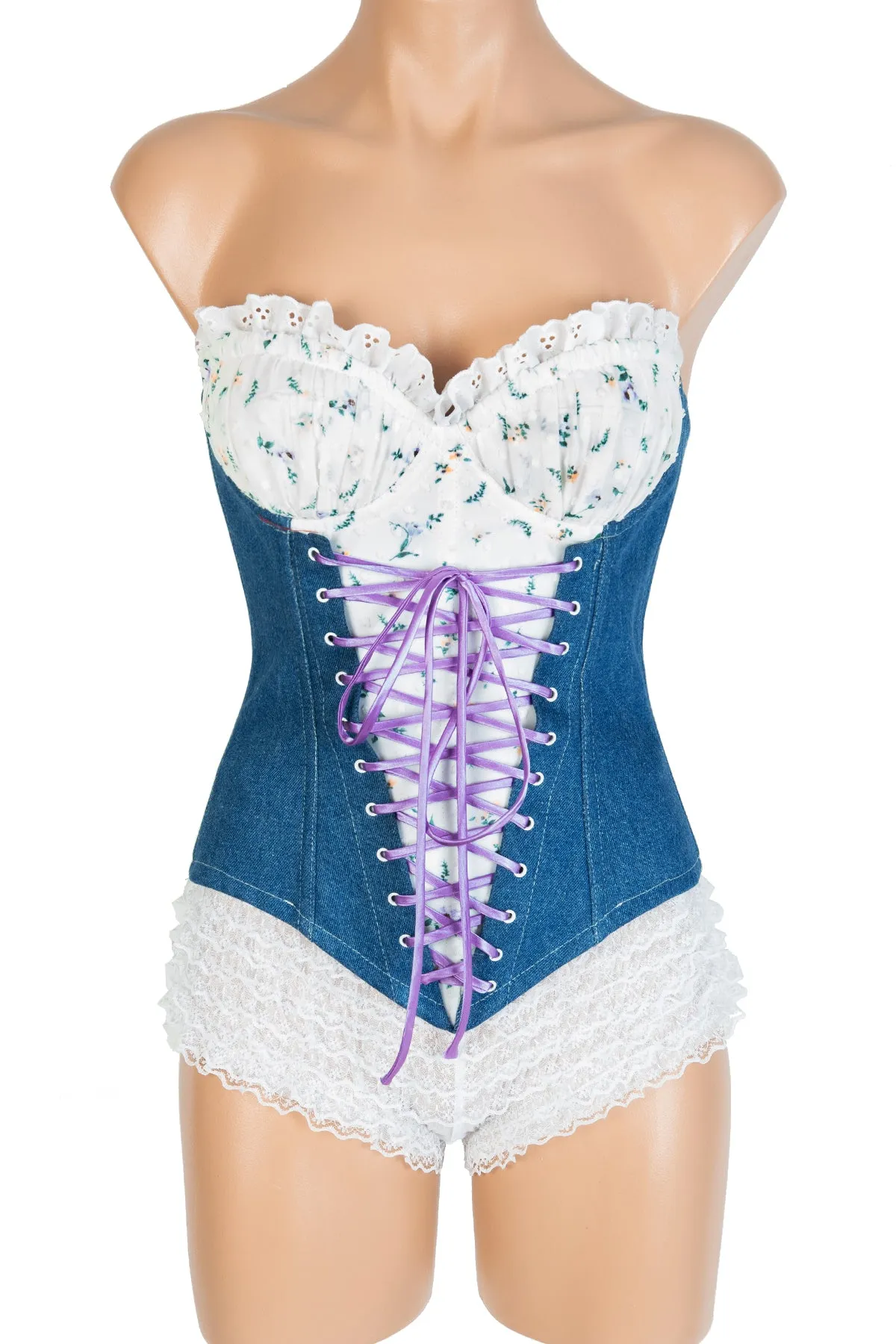 Bridgette Lace-Up Corset
