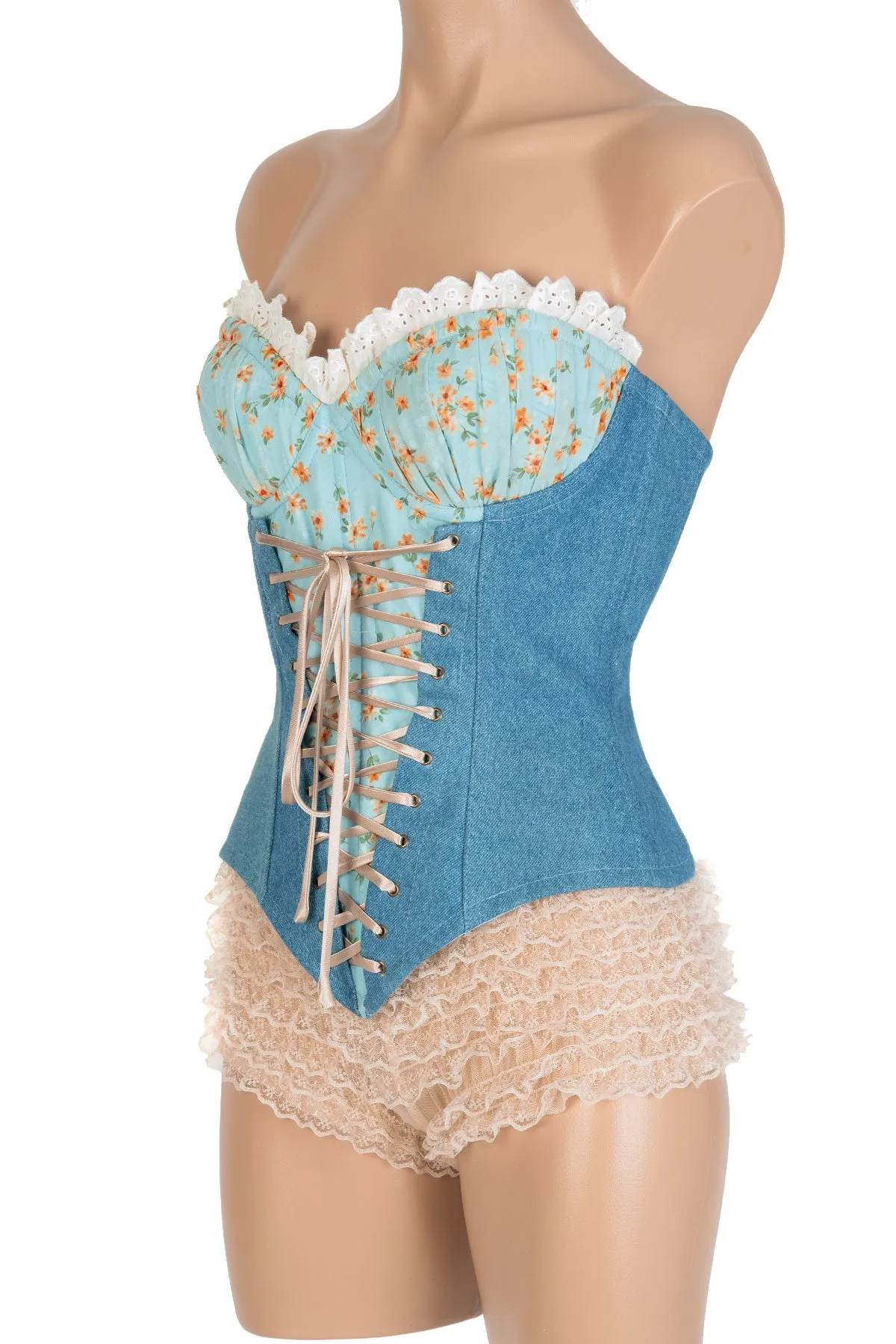 Bridgette Lace-Up Corset