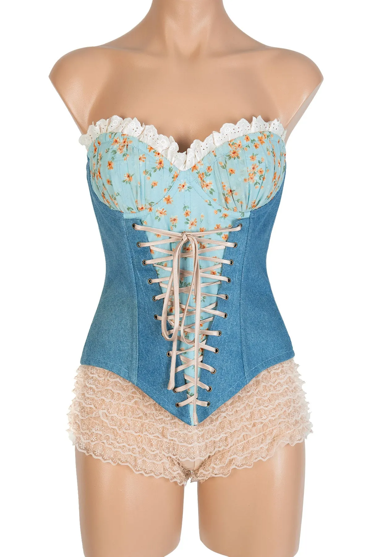 Bridgette Lace-Up Corset
