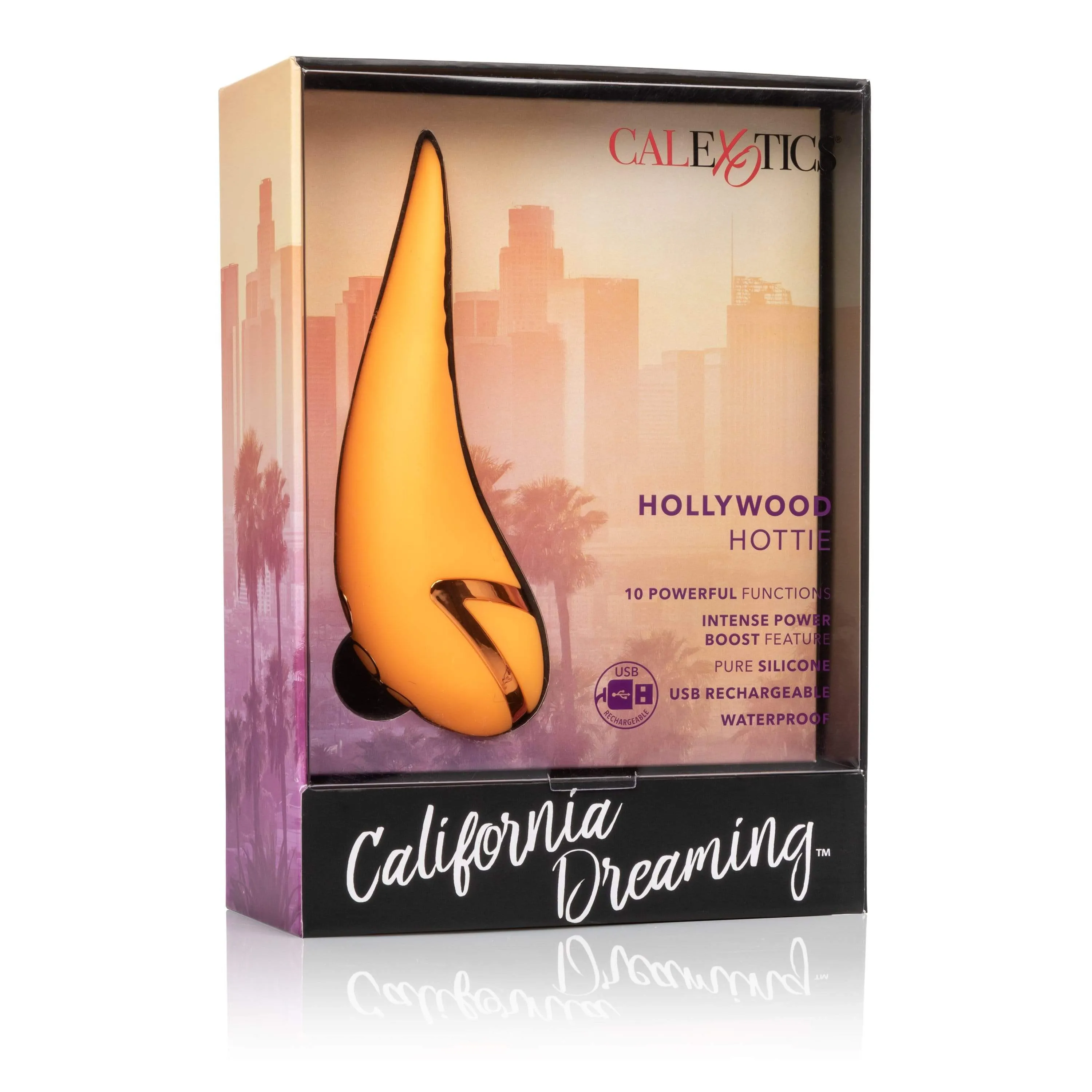 California Dreaming Hollywood Hottie Powerful Flickering Mini Vibrator