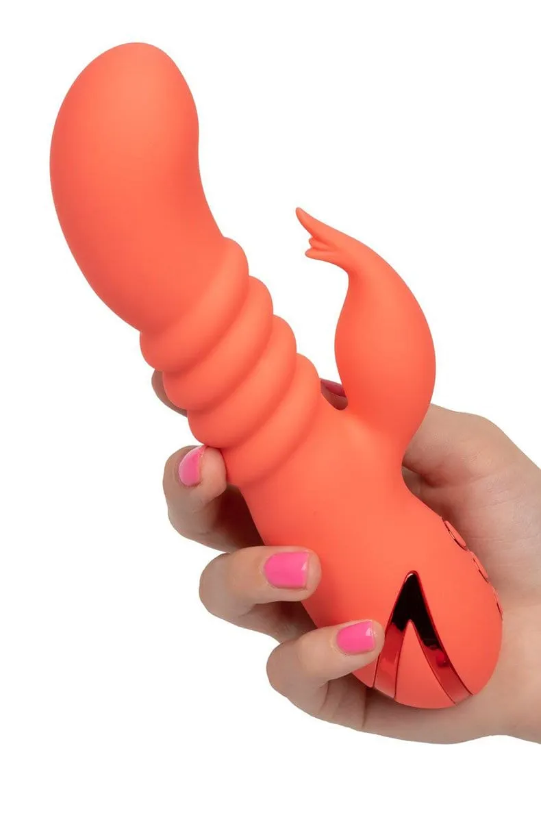 California Dreaming Orange County Cutie Thrusting Rabbit Vibrator