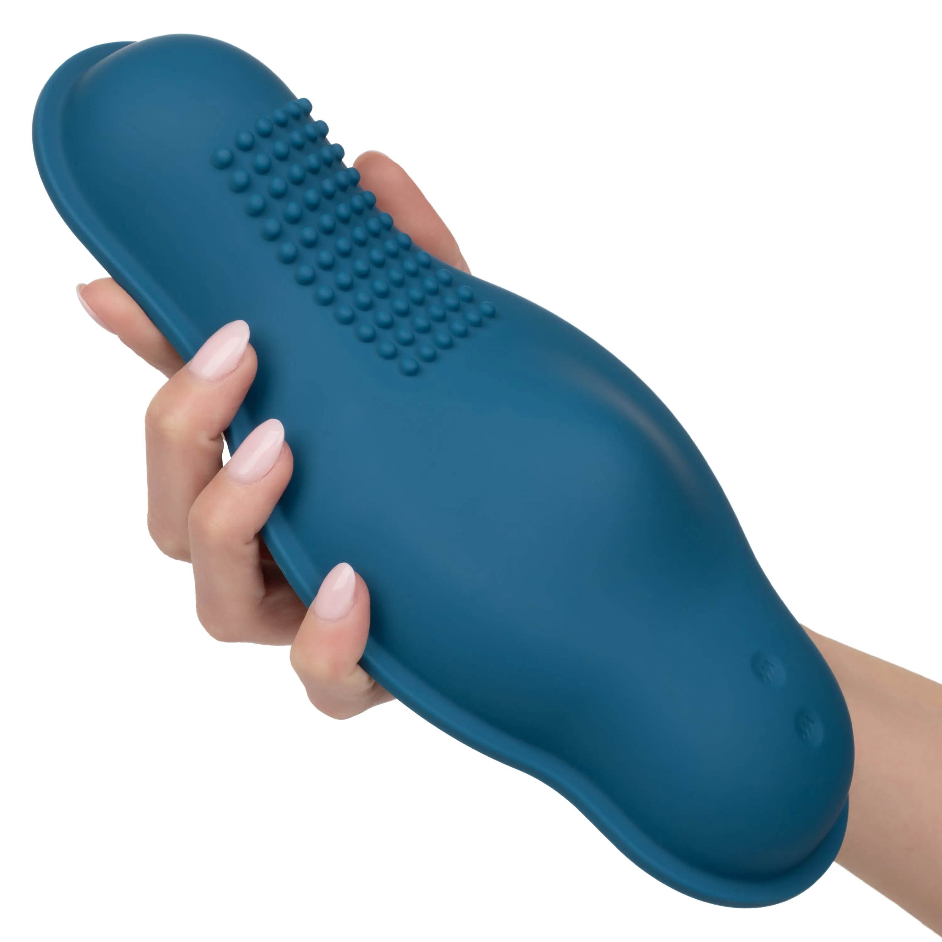 California Exotics - Dual Rider Remote Control Bump & Grind Clit Massager (Blue)
