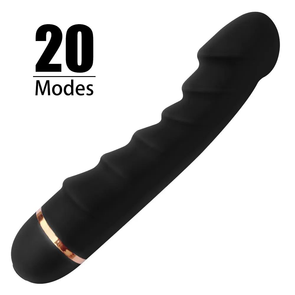 Classic G Spot Vibrator - Powerful Vibrating Vagina Prostate Milking Female Sex Toys