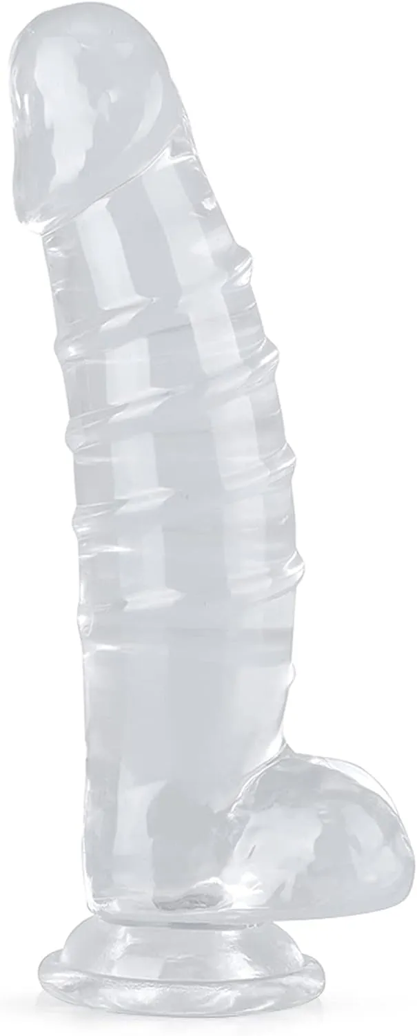 Come Closer Extreme Series Rippled XXXXL Dildo 13.7 | Suction Cup | Flexible | Free Satin Bag