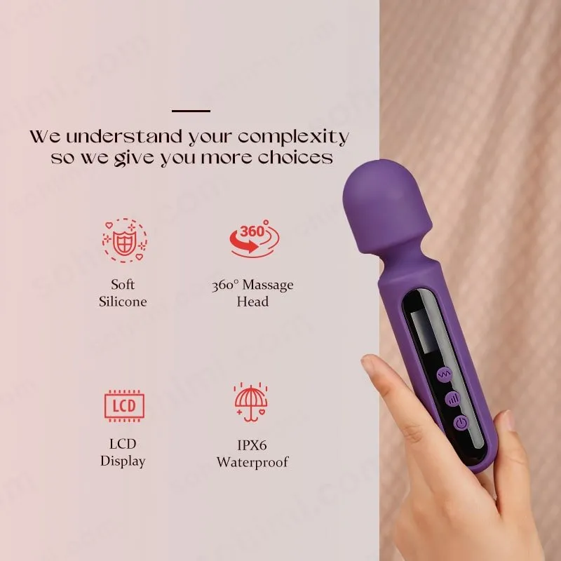 DADUN| 4 in1 Multifunctional Powerful Wand Vibrator Sex Toy Kit