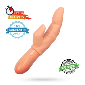 Deep G Spot Sex Fingers Shape Vibrator Thrusting Rotating with USB Charging