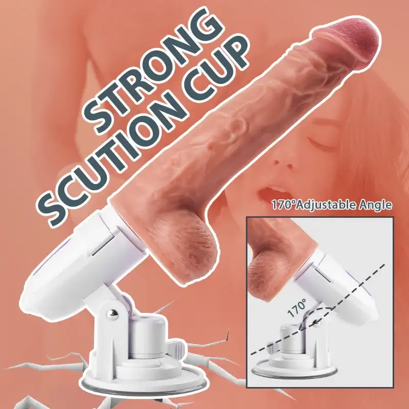 Dovau 8 Thrusting & Heating  Dildo | Waterproof | Suction Cup | Remote Control