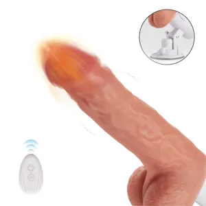 Dovau 8 Thrusting & Heating  Dildo | Waterproof | Suction Cup | Remote Control