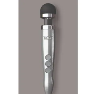 DOXY Number 3 Brushed Aluminum Extra Powerful Wand Vibrator