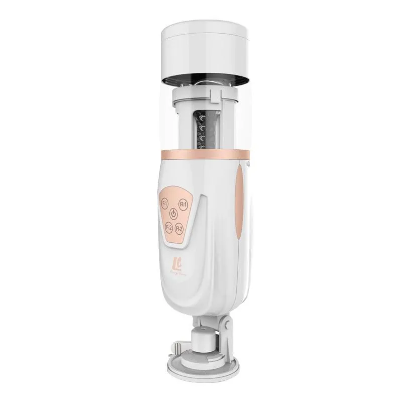 EASY.LOVE Men Masturbation Rotating Retractable Sex Vibrator