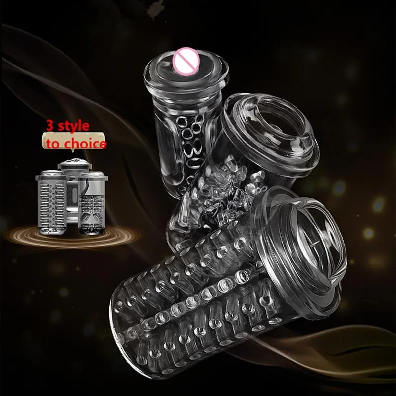 EASY.LOVE Men Masturbation Rotating Retractable Sex Vibrator